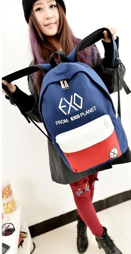 KW80249 Trendy Exo Backpack Blue